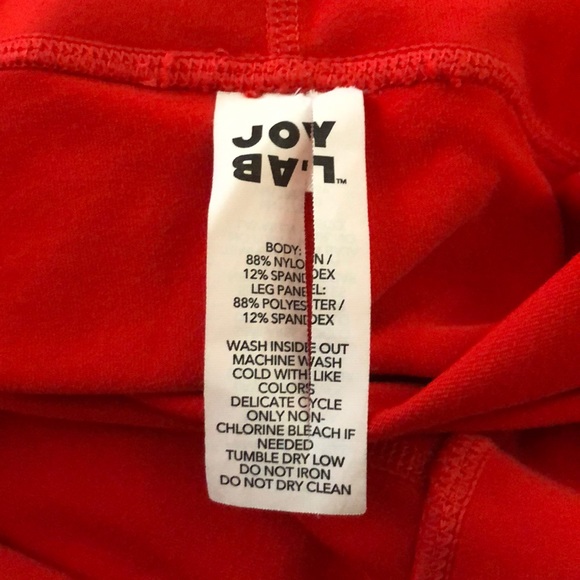 Joy Lab Yoga Athletic Cropped Leggings - Picture 7 of 7